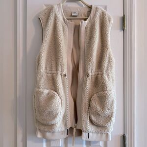 Varley Fleece Zipper Vest